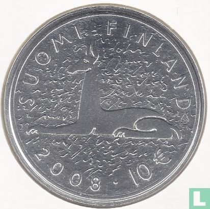 Finland 10 euro 2008 "100th anniversary Birth of Mika Waltari" - Afbeelding 1