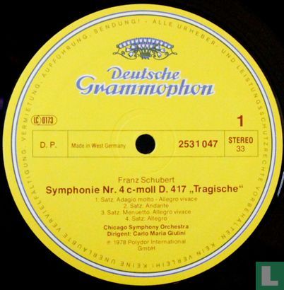 Schubert Symphonien No's 4 & 8 - Image 3