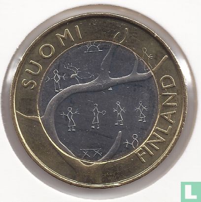 Finland 5 euro 2011 "Lapland" - Afbeelding 2