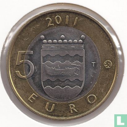 Finlande 5 euro 2011 "Uusimaa" - Image 1