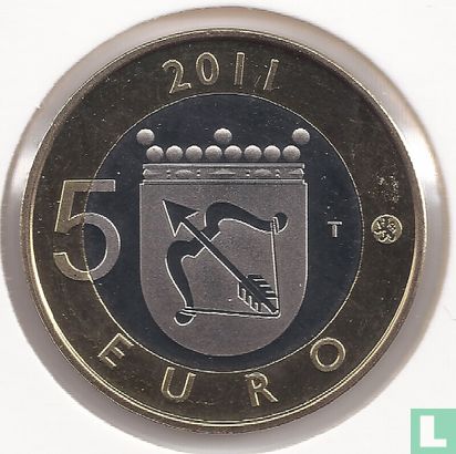 Finland 5 euro 2011 (PROOF) "Savonia" - Image 1