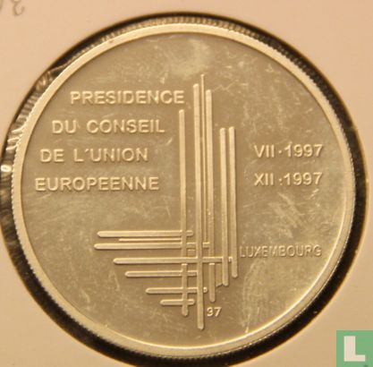 Luxemburg 500 francs 1997 (PROOF) "Luxembourg Presidency of the European Union Council" - Afbeelding 1