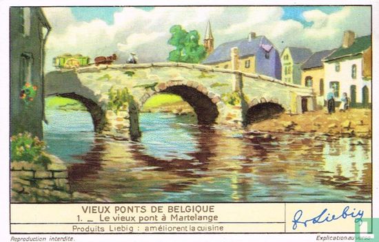 Le vieux pont à Martelange