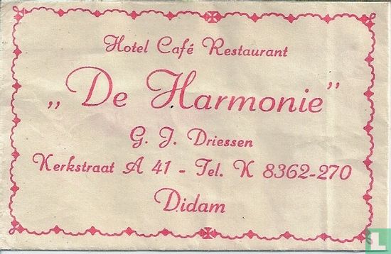 Hotel Café Restaurant "De Harmonie" - Image 1
