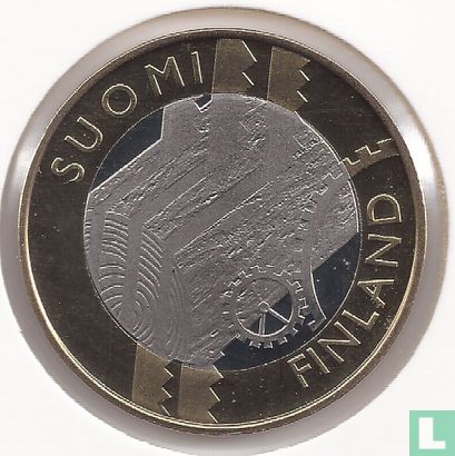 Finlande 5 euro 2011 (BE) "Uusimaa" - Image 2