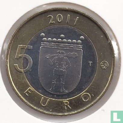 Finland 5 euro 2011 "Lapland" - Afbeelding 1