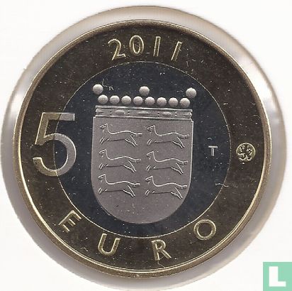 Finland 5 euro 2011 (PROOF) "Ostrobothnia" - Image 1