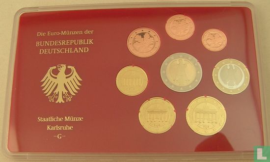Germany mint set 2002 (PROOF - G) - Image 2