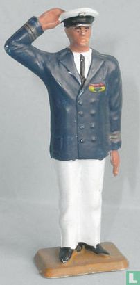 officer taking the salute - Image 1