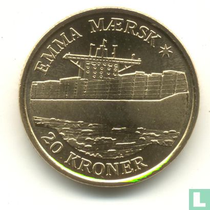 Denemarken 20 kroner 2011 "Emma Maersk" - Afbeelding 2