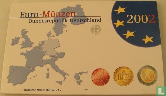 Duitsland jaarset 2002 (PROOF - A) - Afbeelding 1