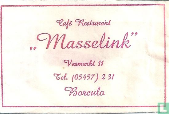  Café Restaurant "Masselink" - Afbeelding 1