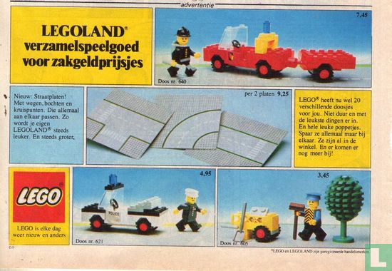 Legoland verzamelspeelgoed voor zakgeldprijsjes
