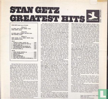 Stan Getz Greatest Hits - Afbeelding 2