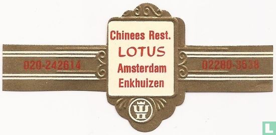 Chinees Rest. Lotus Amsterdam Enkhuizen - 020-242614 - 02280-3538  - Bild 1