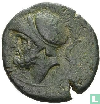 Bruttium (le Brettii du sud de l’Italie)  AE27  214-211 BCE - Image 1