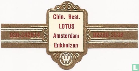 Chin. Rest. Lotus Amsterdam Enkhuizen - 020-242614 - 02280-3538 - Bild 1