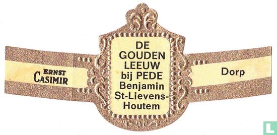 De Gouden Leeuw bij Pede Benjamin St.-Lievens Houtem - Ernst Casimir - Dorp - Bild 1