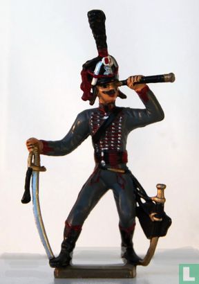 Hussar of the 3rd reg. with binoculars  - Image 1