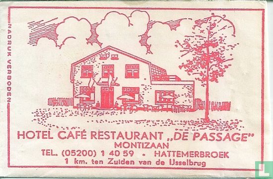 Hotel Café Restaurant "De Passage" - Image 1