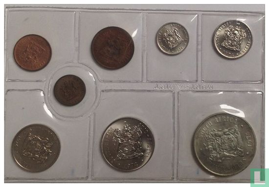South Africa mint set 1971 - Image 2
