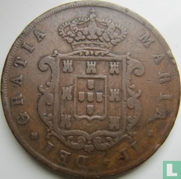 Portugal 20 réis 1848 - Image 2