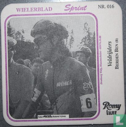 Wielrenners Wielerblad Sprint : Nr. 016 - Berden Ben