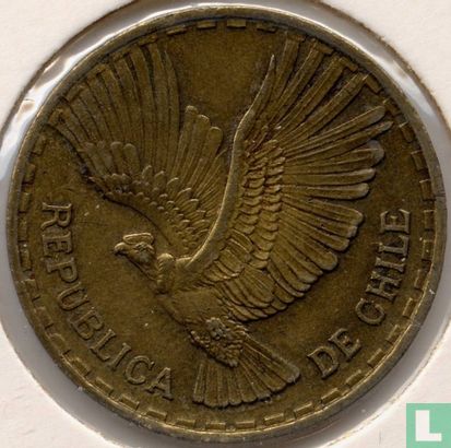 Chili 10 centesimos 1962 - Image 2