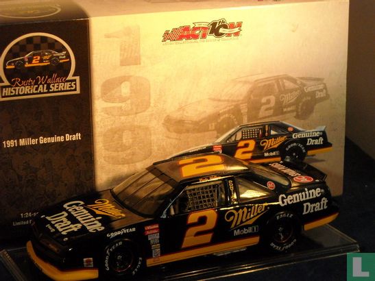 Rusty Wallace #2 Miller Genuine Draft 1991 Grand Prix Historical Series  - Image 2