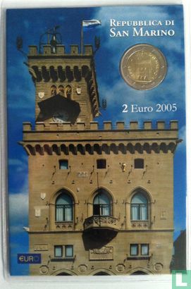 San Marino 2 euro 2005 (coincard) - Image 1