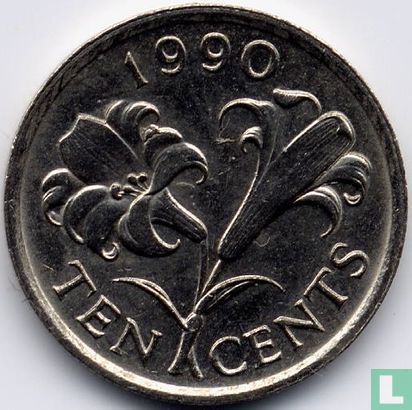 Bermuda 10 cents 1990 - Image 1