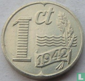 Nederland 1 cent 1942 - Bild 1
