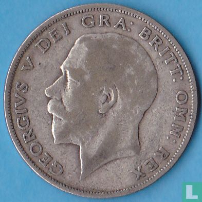 Royaume-Uni ½ crown 1923 - Image 2