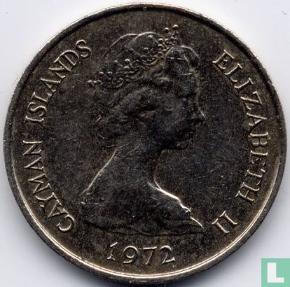 Cayman Islands 5 cents 1972 - Image 1