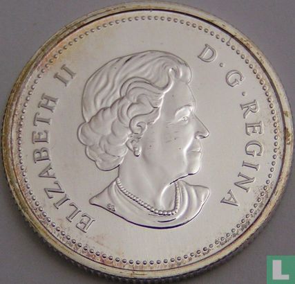 Kanada 25 Cent 2005 "60th anniversary Liberation  of the Netherlands" - Bild 2