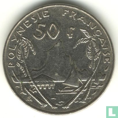 French Polynesia 50 francs 1985 - Image 2