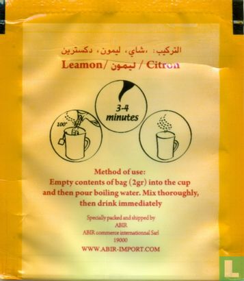 Tea in lemon - Image 2