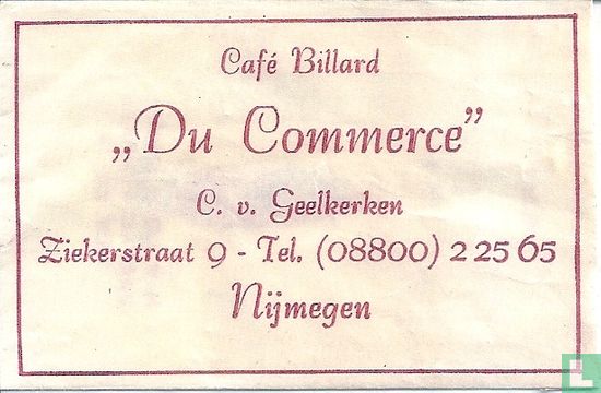 Café Billard "Du Commerce"  - Afbeelding 1