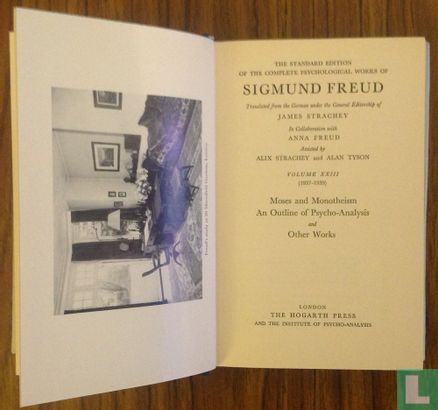 The standaard Edition of the complete psychological Works  of Sigmund Freud  - Afbeelding 3