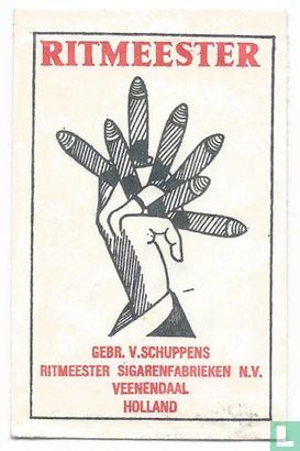 Gebr. van Schuppens Ritmeester Sigarenfabrieken N.V. - Afbeelding 1
