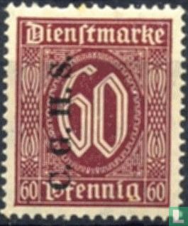 Service with overprint
