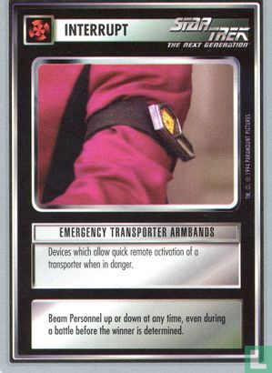 Emergency Transporter Armbands