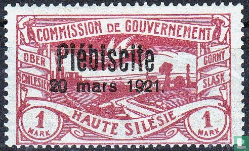 Coal mine and pigeon with overprint  