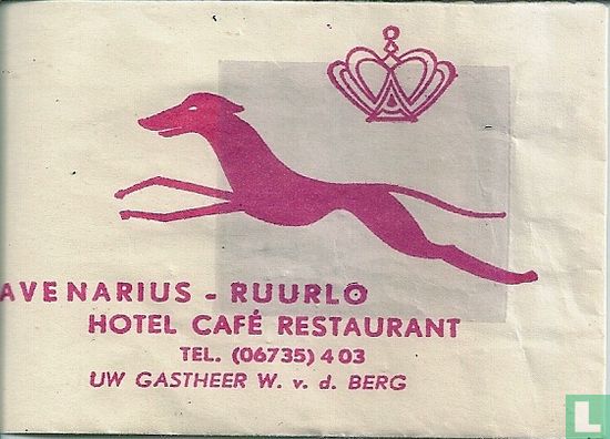 Avenarius Hotel Café Restaurant