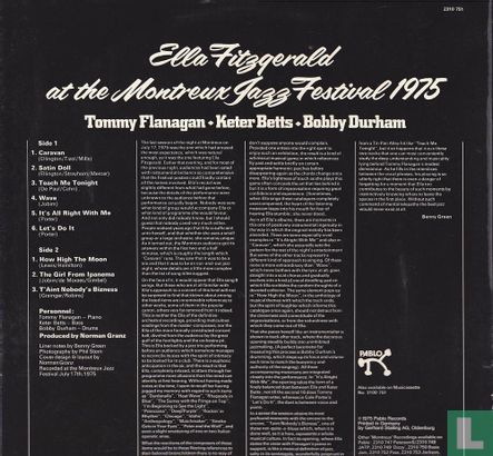At The Montreux Jazz Festival 1975  - Afbeelding 2