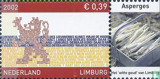 Province stamp of Limburg - Image 1