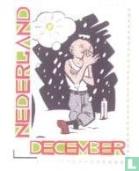 Comics Christmas stamp