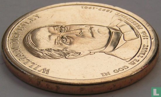 Verenigde staten 1 dollar 2013 (P) "William McKinley" - Afbeelding 3