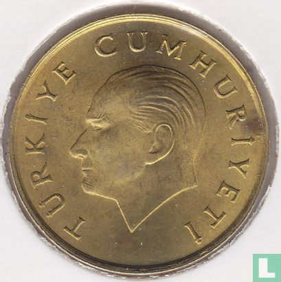 Turkije 500 lira 1990 (type 2) - Afbeelding 2