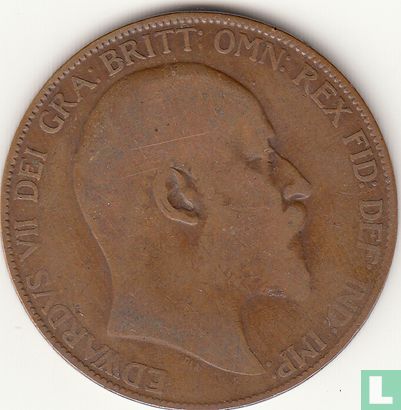 Verenigd Koninkrijk 1 penny 1907 - Afbeelding 2